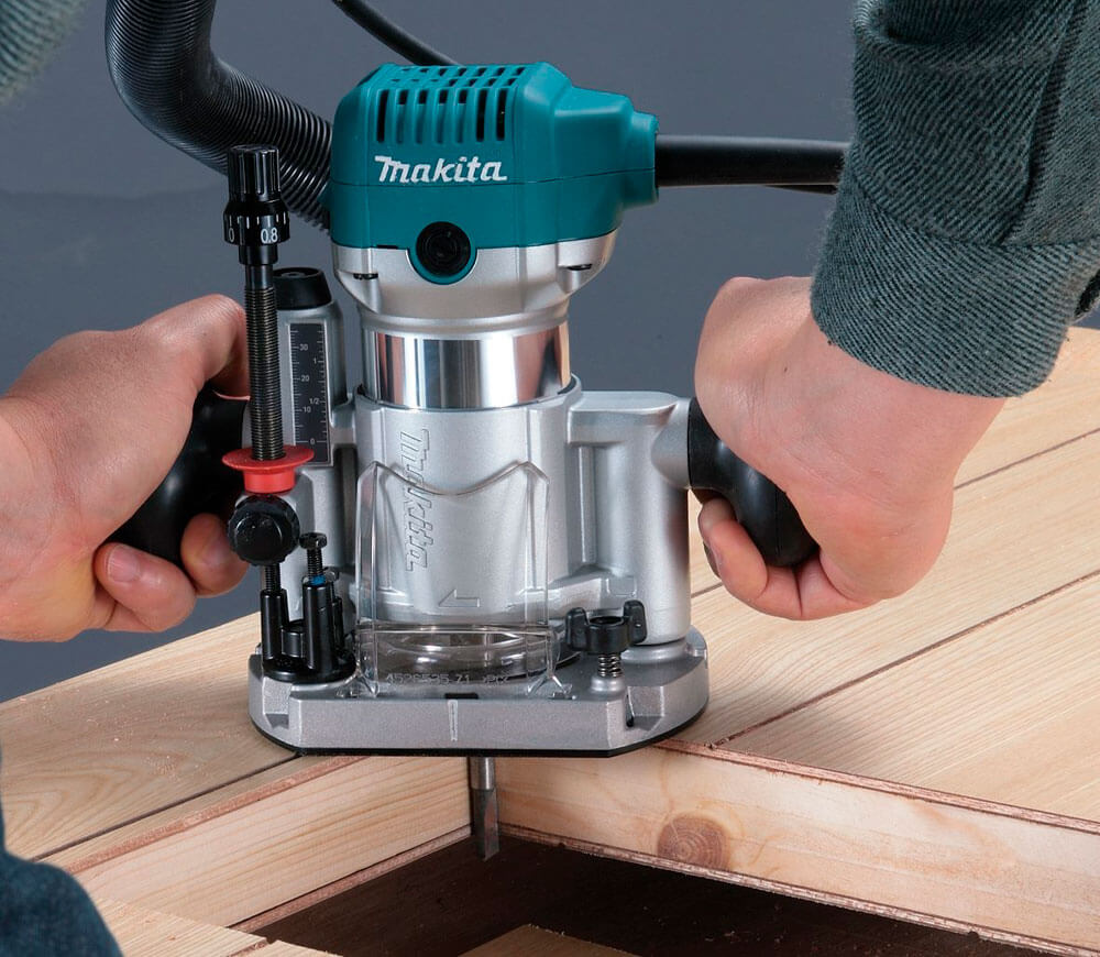 Mașină de frezat MAKITA RT0702CX2 710w photo 11