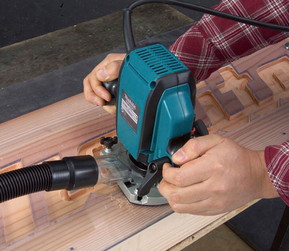 Mașină de frezat MAKITA RP0900 900w photo 7