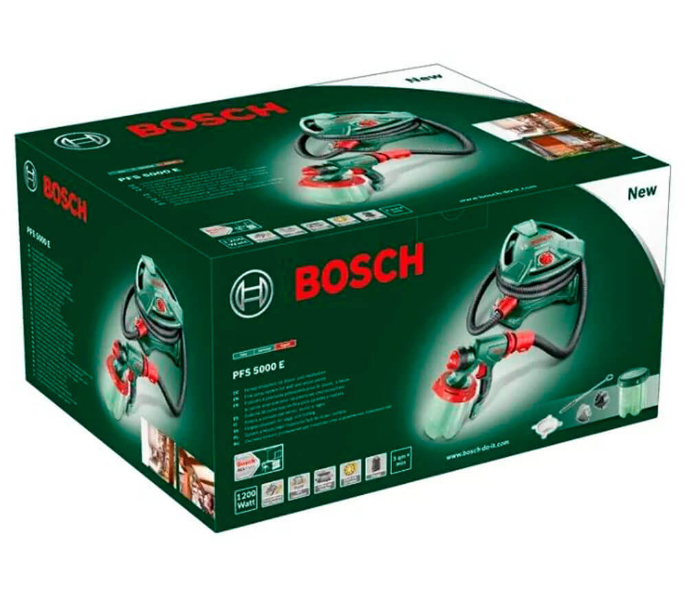 Краскопульт BOSCH PFS 5000 E 1200вт photo 10