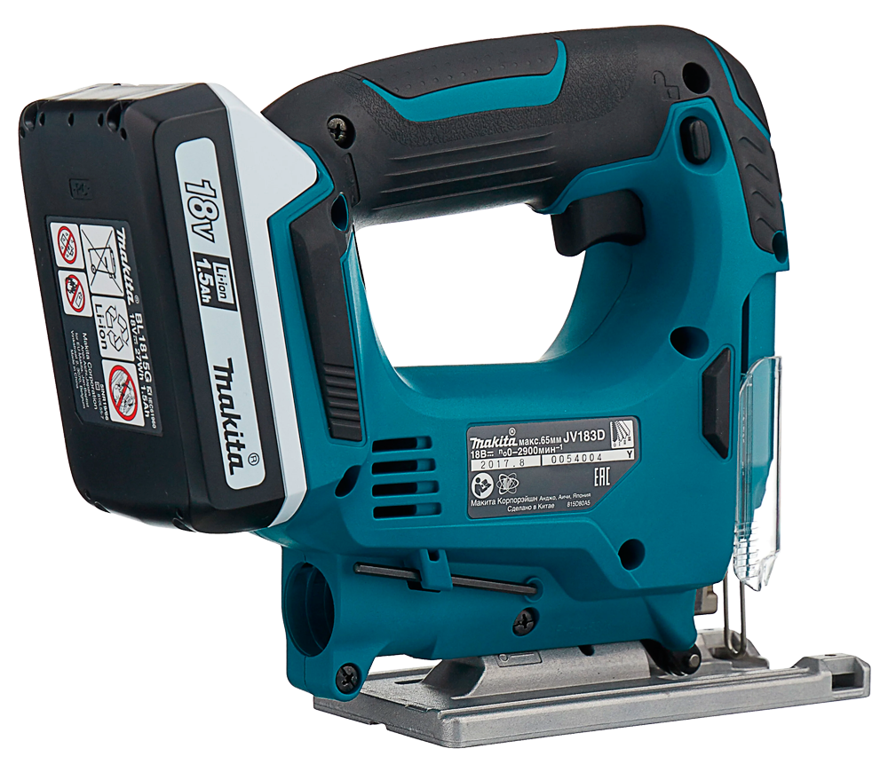 Лобзик аккумуляторный MAKITA JV183DWE 18В 1.8Ач photo 1