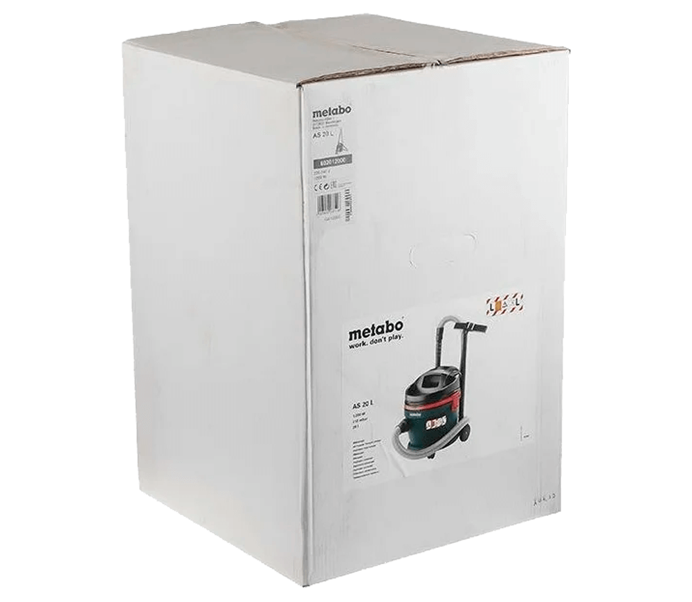 Пылесос промышленный METABO AS 20 L 1200 200мбар 20л photo 8