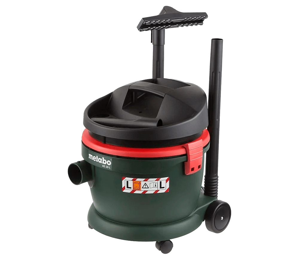 Пылесос промышленный METABO AS 20 L 1200 200мбар 20л photo 3