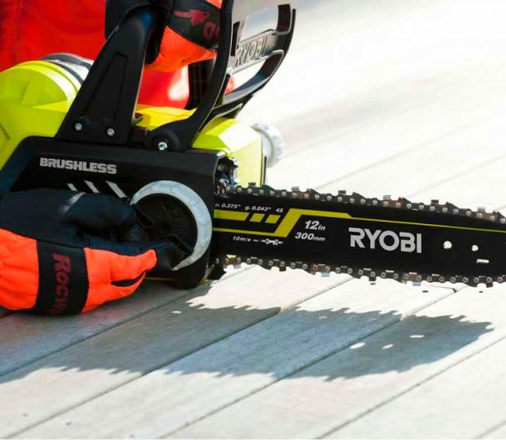 Цепная пила аккумуляторная RYOBI RCS18X30-50F 300мм 18В 5Ач photo 3