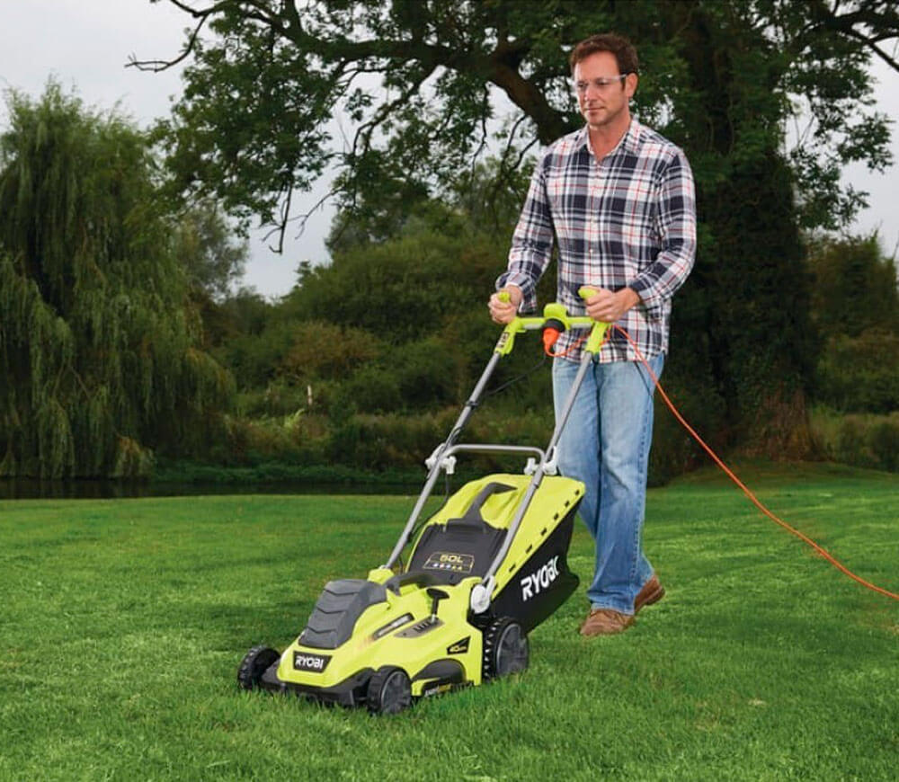 Газонокосилка электрическая RYOBI RLM18E40H 1800вт 400мм photo 13