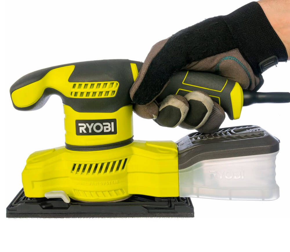 Шлифмашина вибрационная RYOBI RSS200-G 200вт photo 2