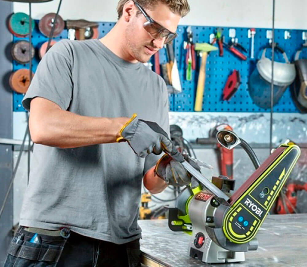 Точильный станок RYOBI RBGL250 250вт 150мм photo 3
