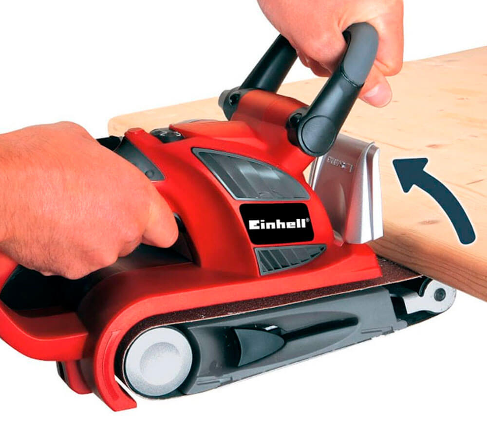 Шлифмашина ленточная EINHELL RT-BS 75 850вт 75 мм photo 9