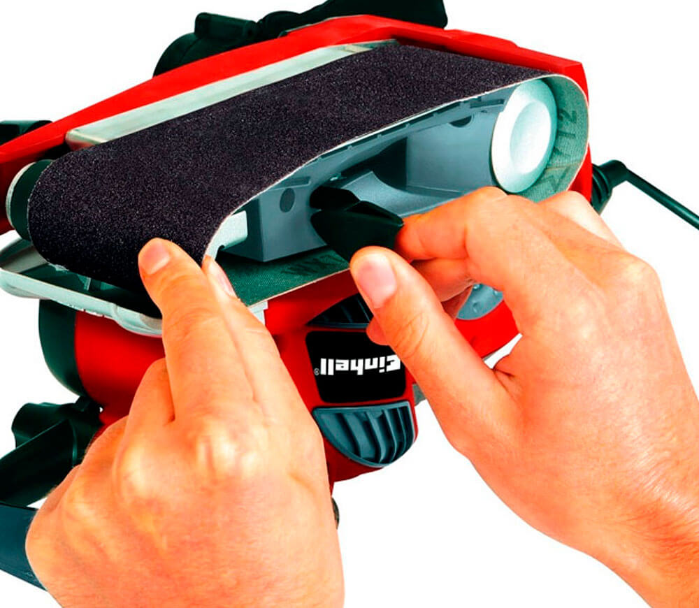 Шлифмашина ленточная EINHELL RT-BS 75 850вт 75 мм photo 8
