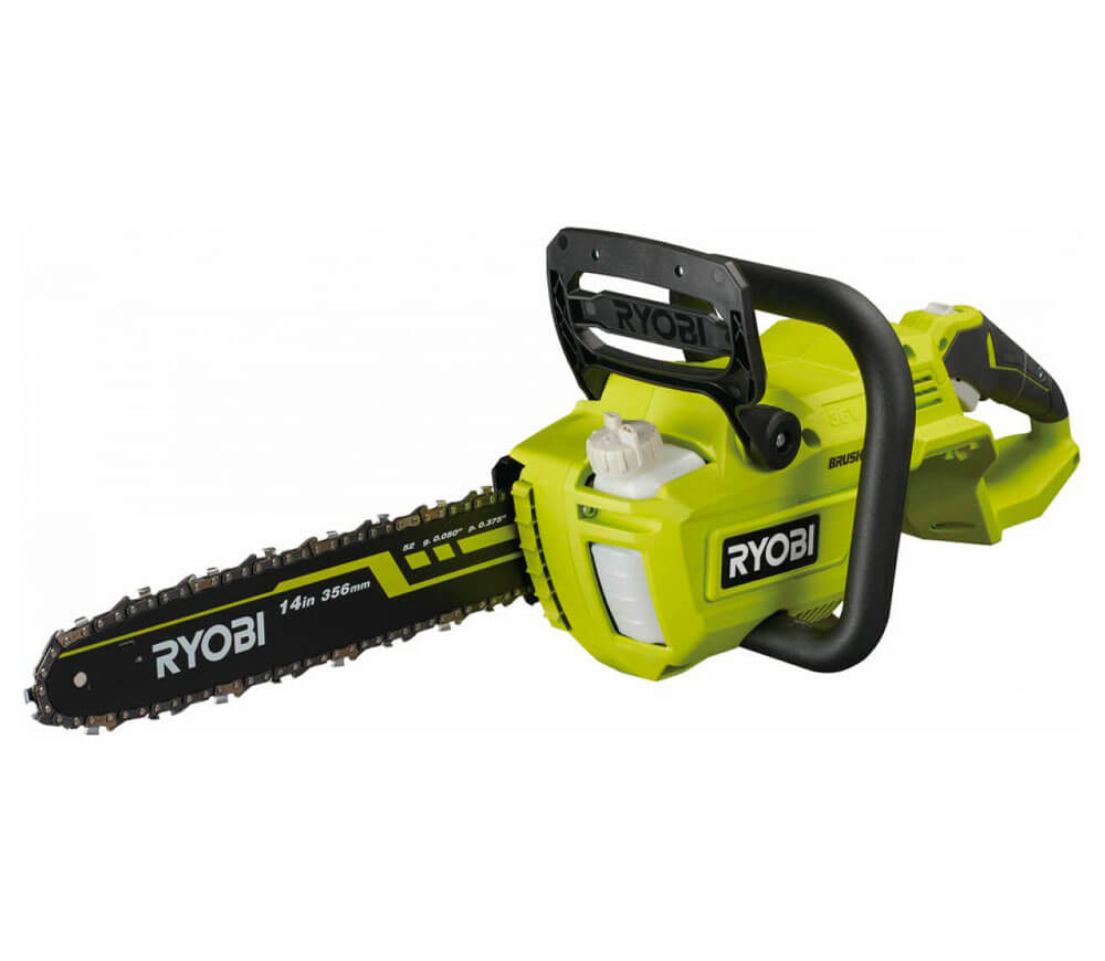 Цепная пила аккумуляторная RYOBI RY36CSX35A-150 350мм 18В 5Ач photo 0