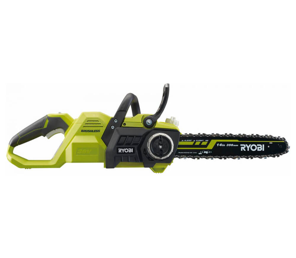 Цепная пила аккумуляторная RYOBI RY36CSX35A-150 350мм 18В 5Ач photo 3