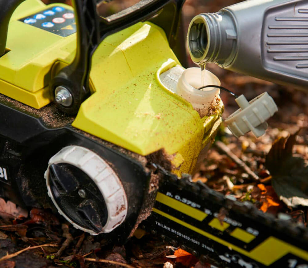 Цепная пила аккумуляторная RYOBI RY36CSX35A-150 350мм 18В 5Ач photo 4
