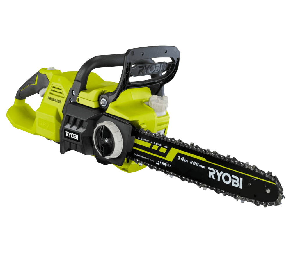 Цепная пила аккумуляторная RYOBI RY36CSX35A-150 350мм 18В 5Ач photo