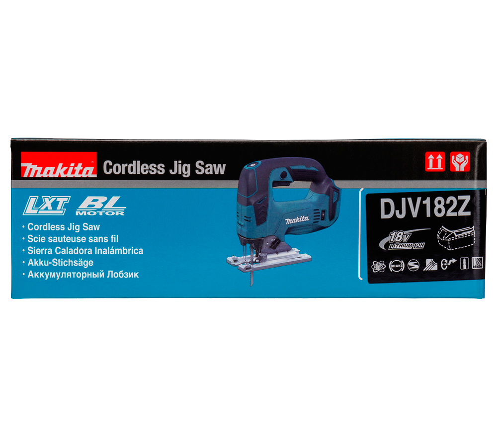 Лобзик аккумуляторный (без аккумуляторов) MAKITA DJV182Z 18В photo 2