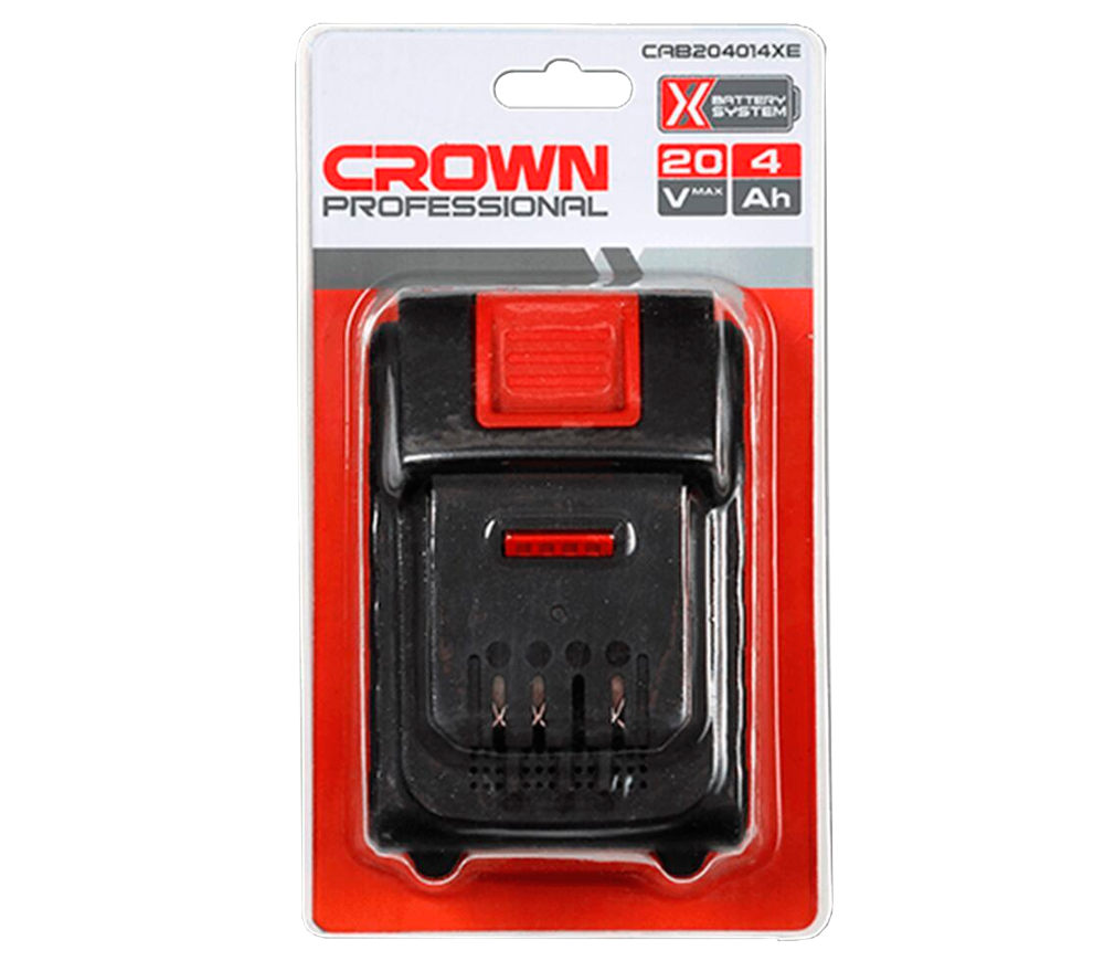 Аккумулятор CROWN CAB204014XE Слайдер 20В 4Ач photo 0