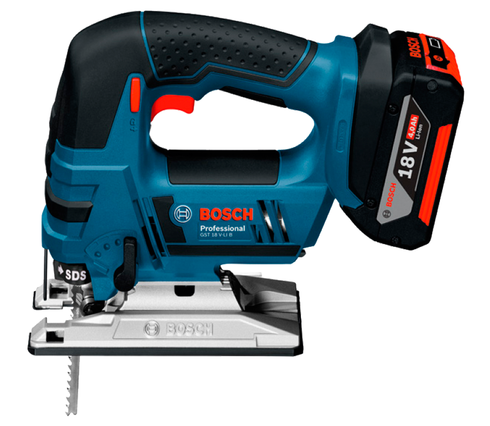Лобзик аккумуляторный BOSCH GST 18 V-LI 18В 4Ач photo