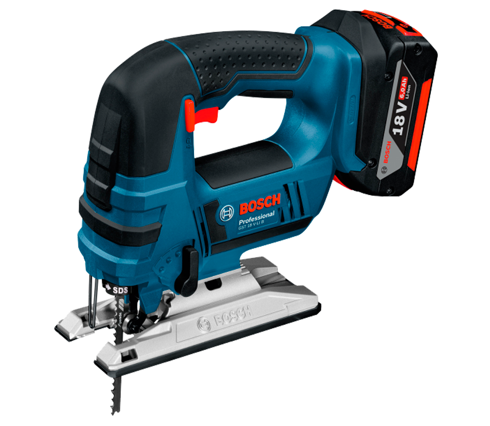 Лобзик аккумуляторный BOSCH GST 18 V-LI 18В 4Ач photo 0