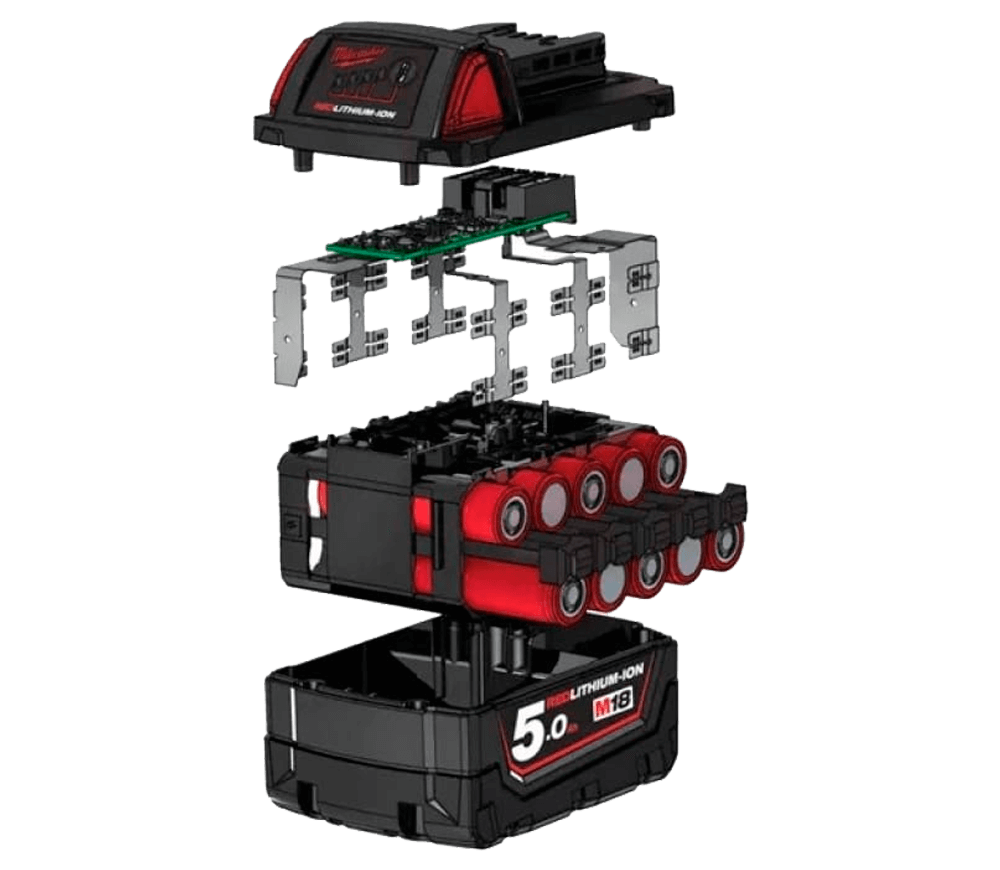 Аккумулятор MILWAUKEE M18B5 Слайдер 18В 5Ач photo 3