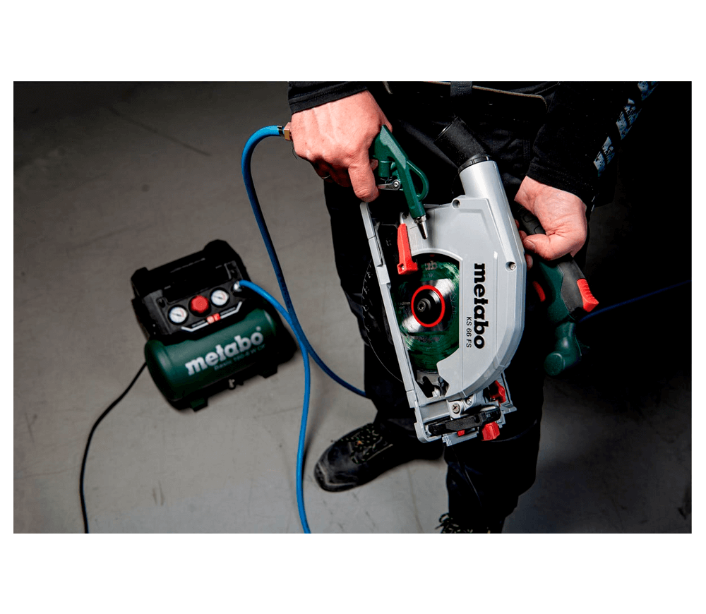 Безмасляный компрессор METABO 601501000 65л/мин 6л photo 4