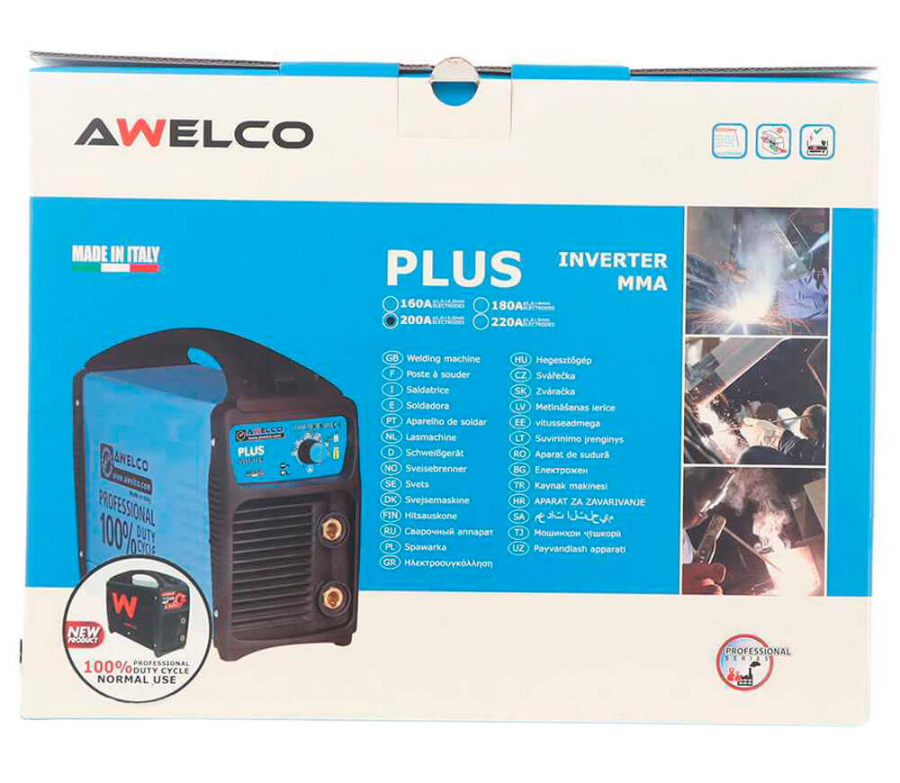 Aparat de sudat AWELCO PLUS 210 200A photo 7