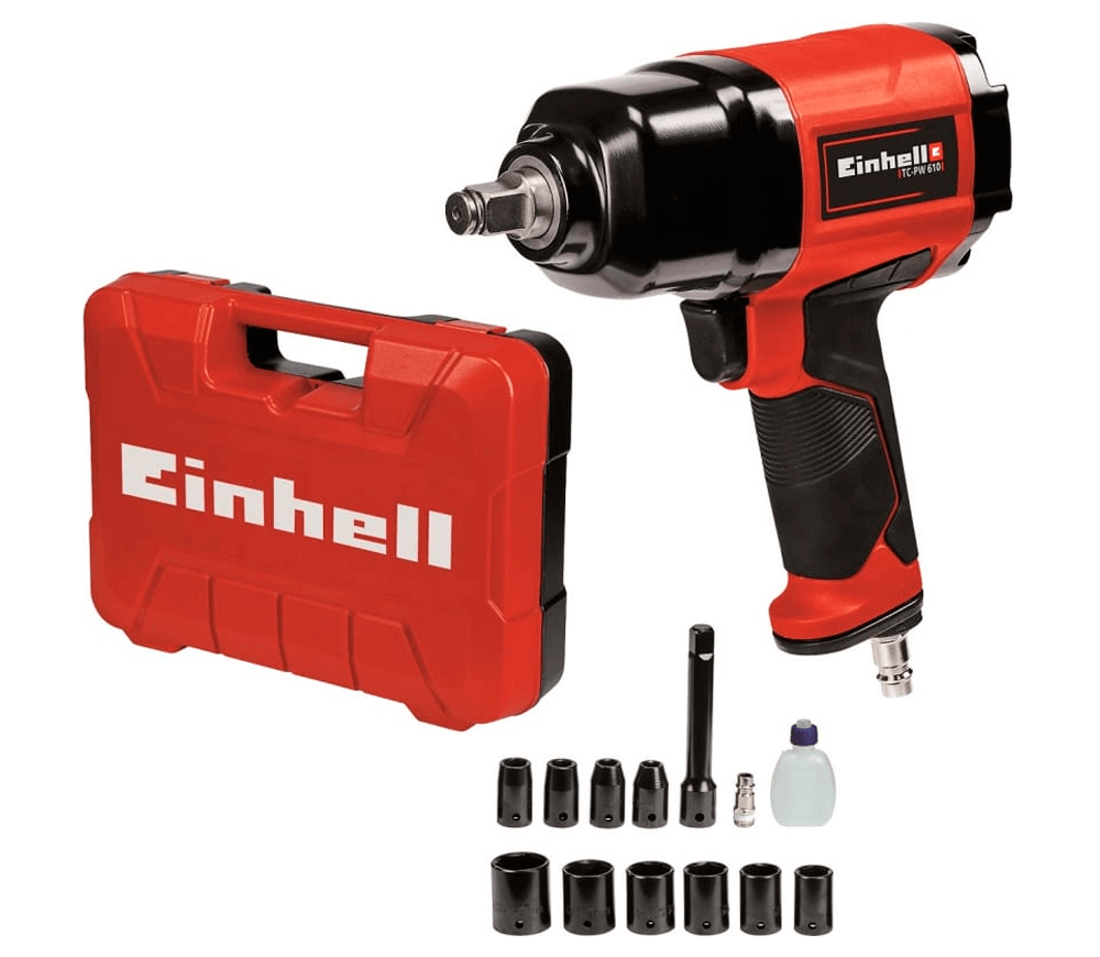 Пневматический гайковерт EINHELL TC-PW 610 610Нм 8500об/мин photo 1