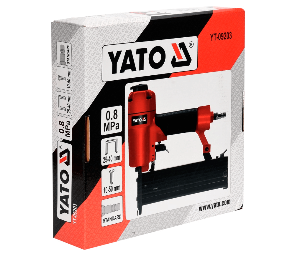 Пневматический степлер YATO YT09203 40/50мм 8бар photo 1