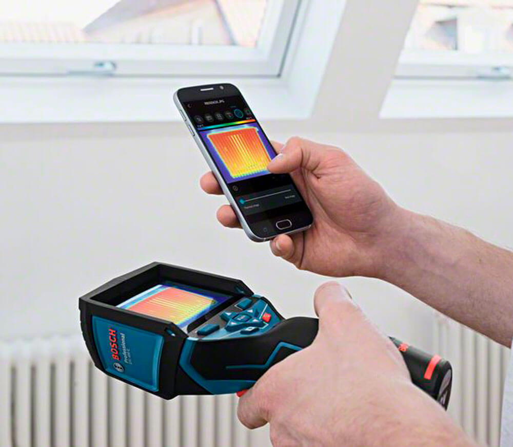 Портативный тепловизор BOSCH GTC 400 C (0601083101) -10°C/+400°C photo 4