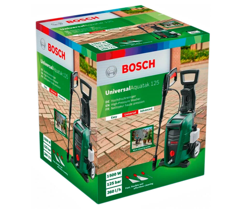 Мойка высокого давления BOSCH UniversalAquatak 125 1500вт 125бар 360л/ч photo 8