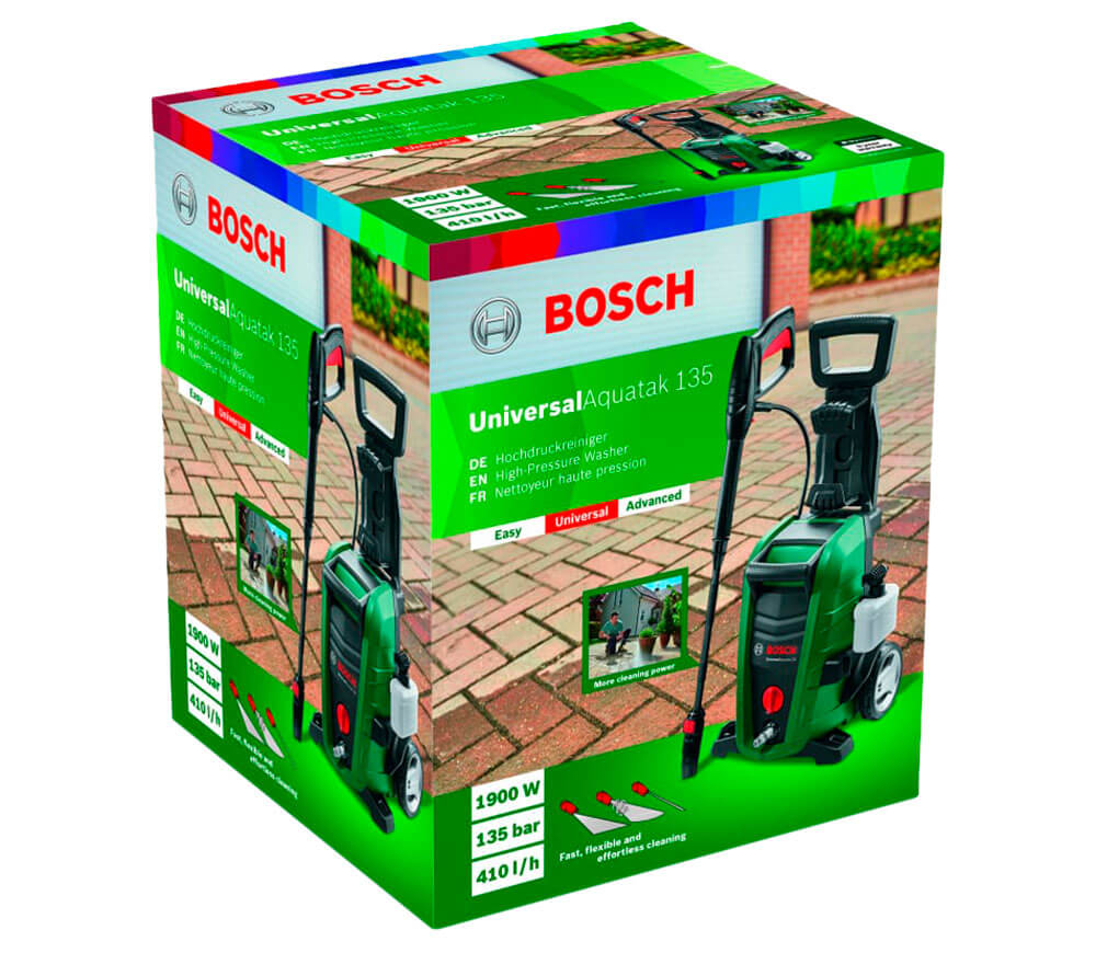 Мойка высокого давления BOSCH UniversalAquatak 135 1900вт 135бар 450л/ч photo 7