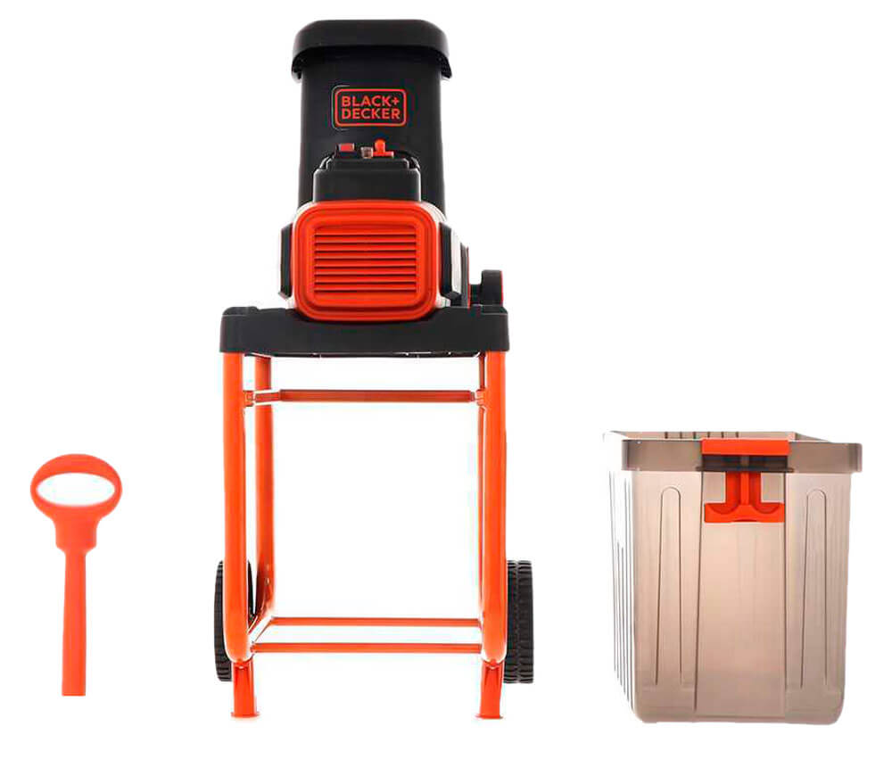 Измельчитель веток BLACK&DECKER BEGAS5800 2800вт photo 0
