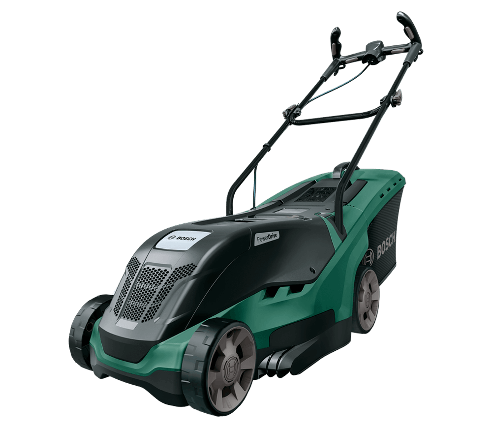 Газонокосилка электрическая BOSCH UniversalRotak 450 1300вт 340мм photo