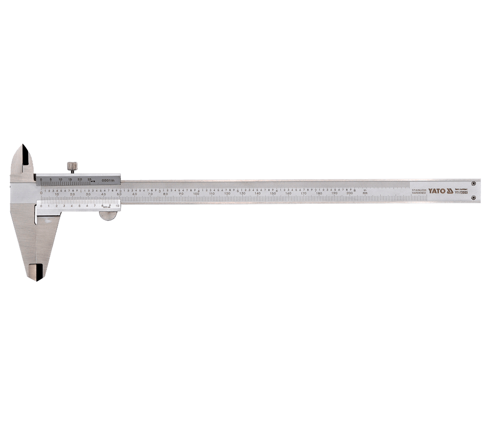 Штангенциркуль YATO YT72003 200мм сталь photo