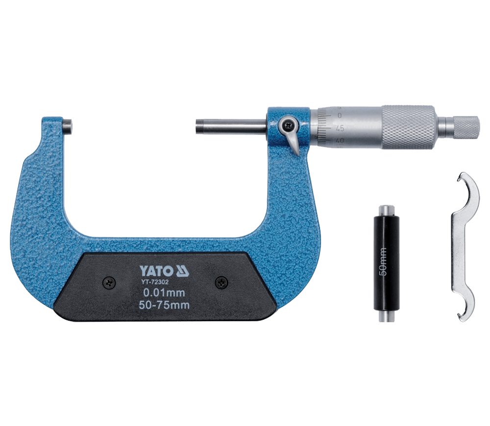 Микрометр YATO YT72302 50-75мм сталь photo