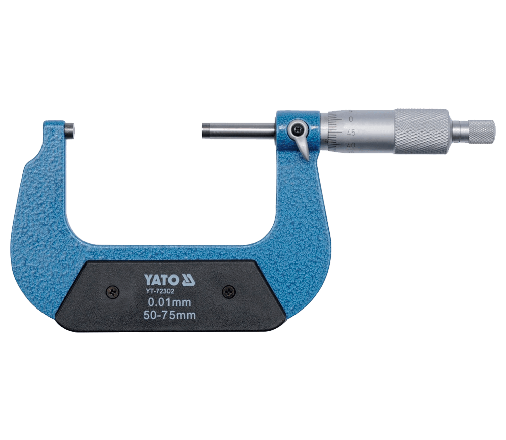 Микрометр YATO YT72302 50-75мм сталь photo 0