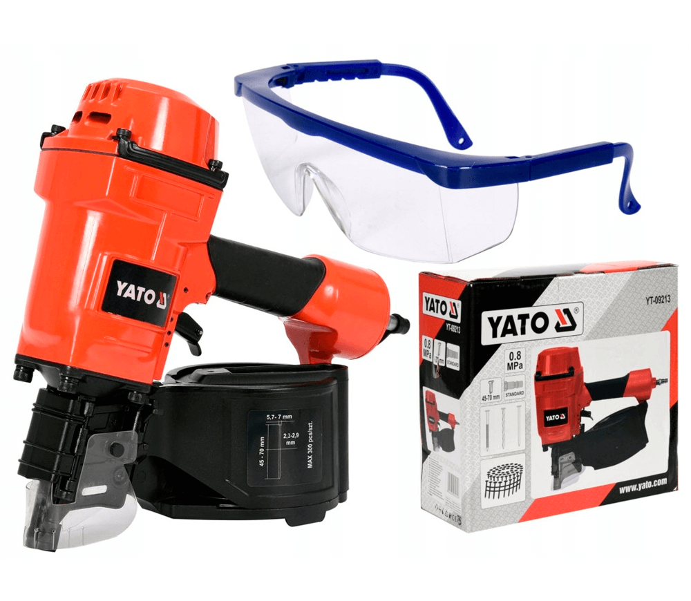 Пневматический степлер YATO YT09213 70мм 8бар photo 1