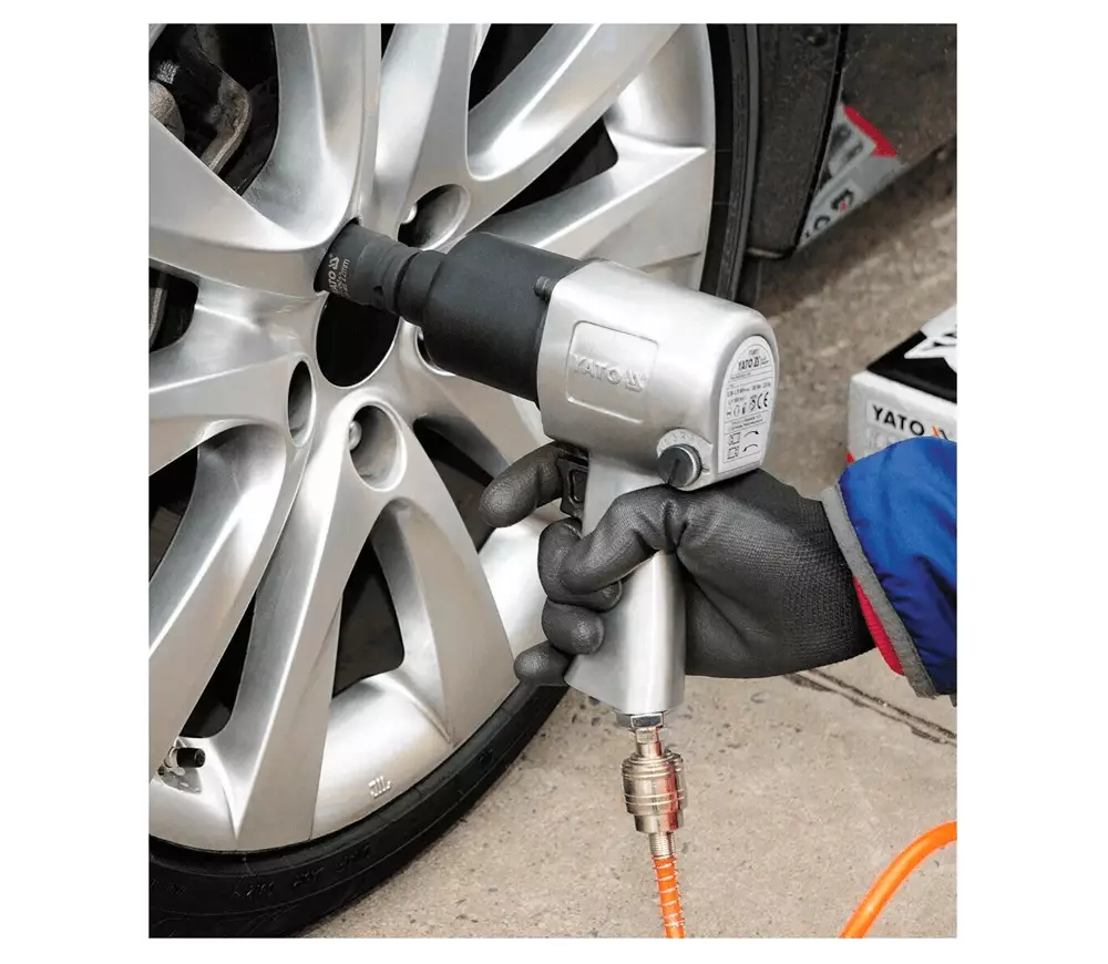 Mașină de înșurubat cu impact pneumatică YATO YT09511 550Nm 7500rot/min photo 2