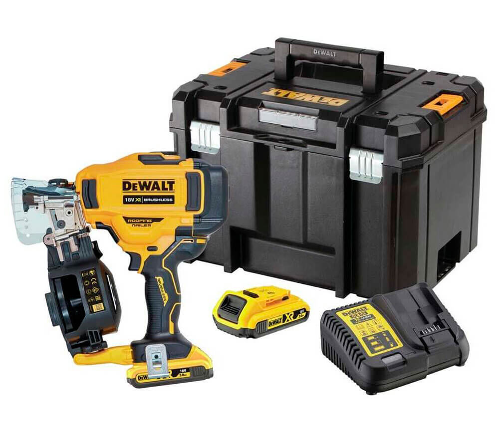 Гвоздезабиватель аккумуляторный DEWALT DCN45RND2 18В 2Ач photo 0