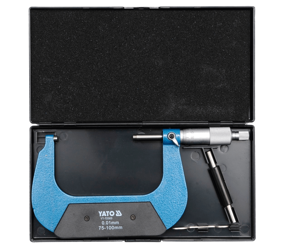 Микрометр YATO YT72303 75-100мм сталь photo 0