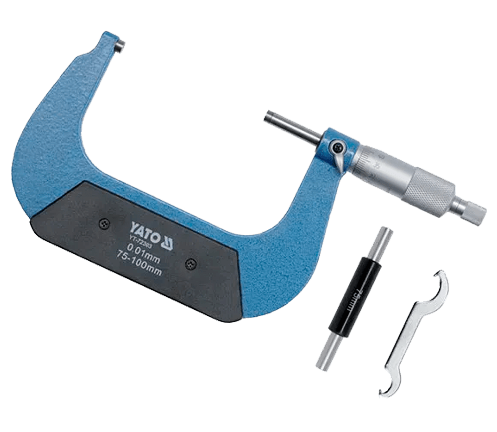 Микрометр YATO YT72303 75-100мм сталь photo 1