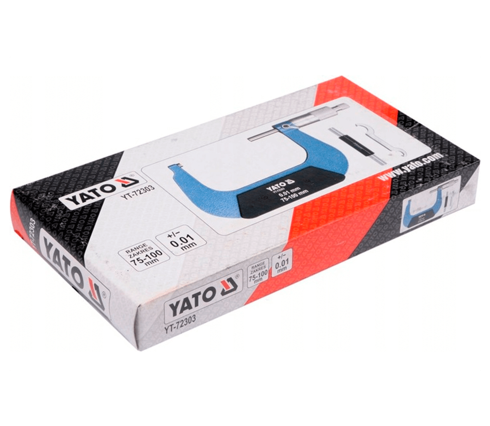 Микрометр YATO YT72303 75-100мм сталь photo 2