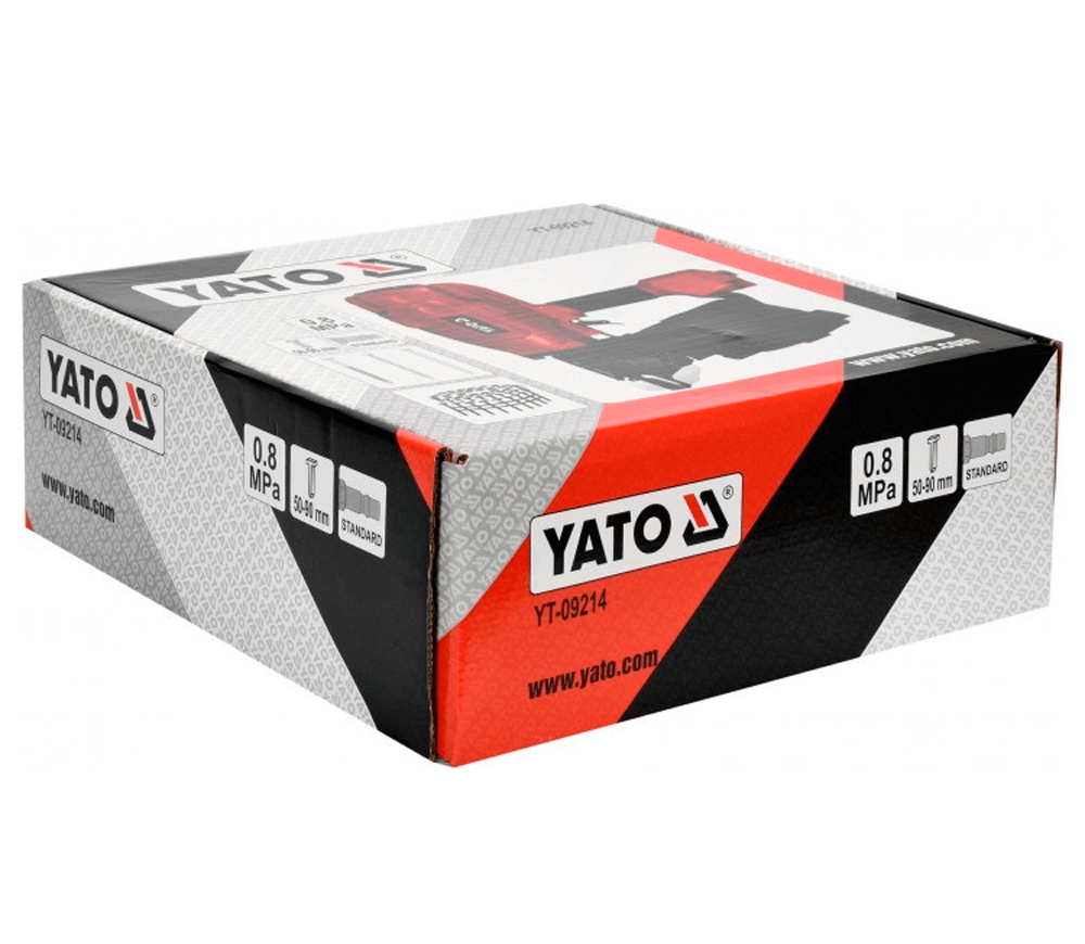 Пневматический степлер YATO YT09214 90мм 10бар photo 2