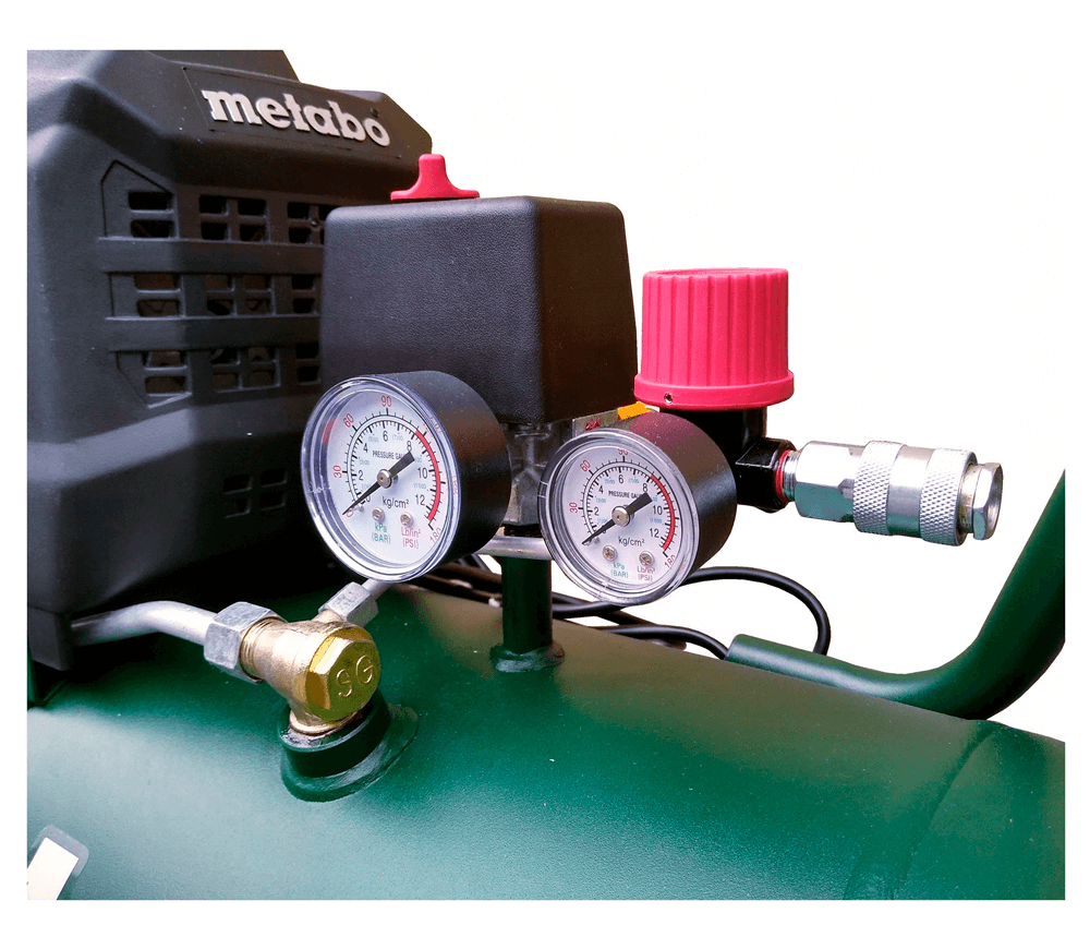 Компрессор METABO Basic 250-24 W 200л/мин 24л photo 4
