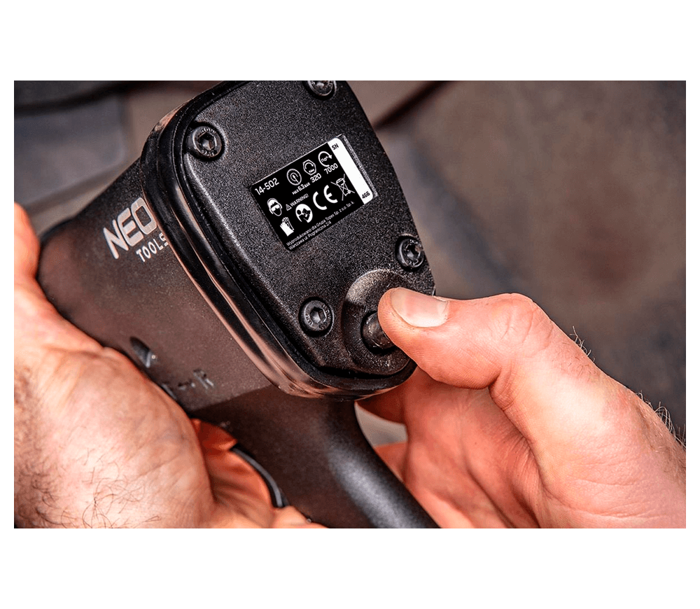 Пневматический ударный гайковерт NEO TOOLS 14-502 320Нм 7000об/мин photo 3