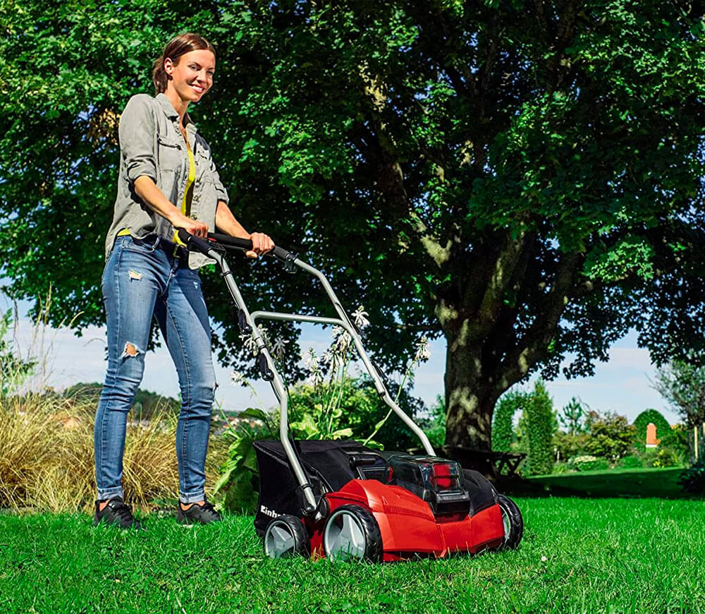 Аккумуляторные скарификатор (без аккумуляторов) EINHELL GE-SC 35/1 Li 350мм 18В photo 8