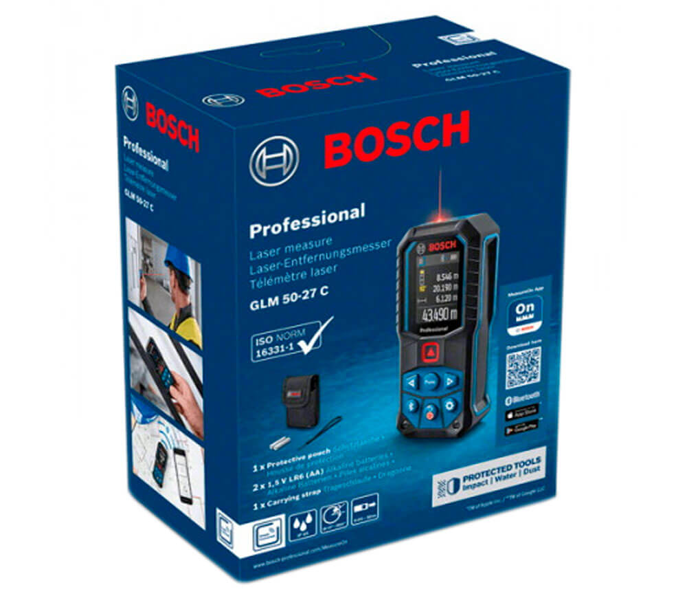 Дальномер BOSCH GLM 50-27 C 50m photo 10