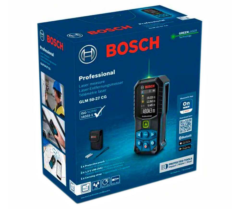 Дальномер BOSCH GLM 50-27 CG (601072U00) 50m photo 11