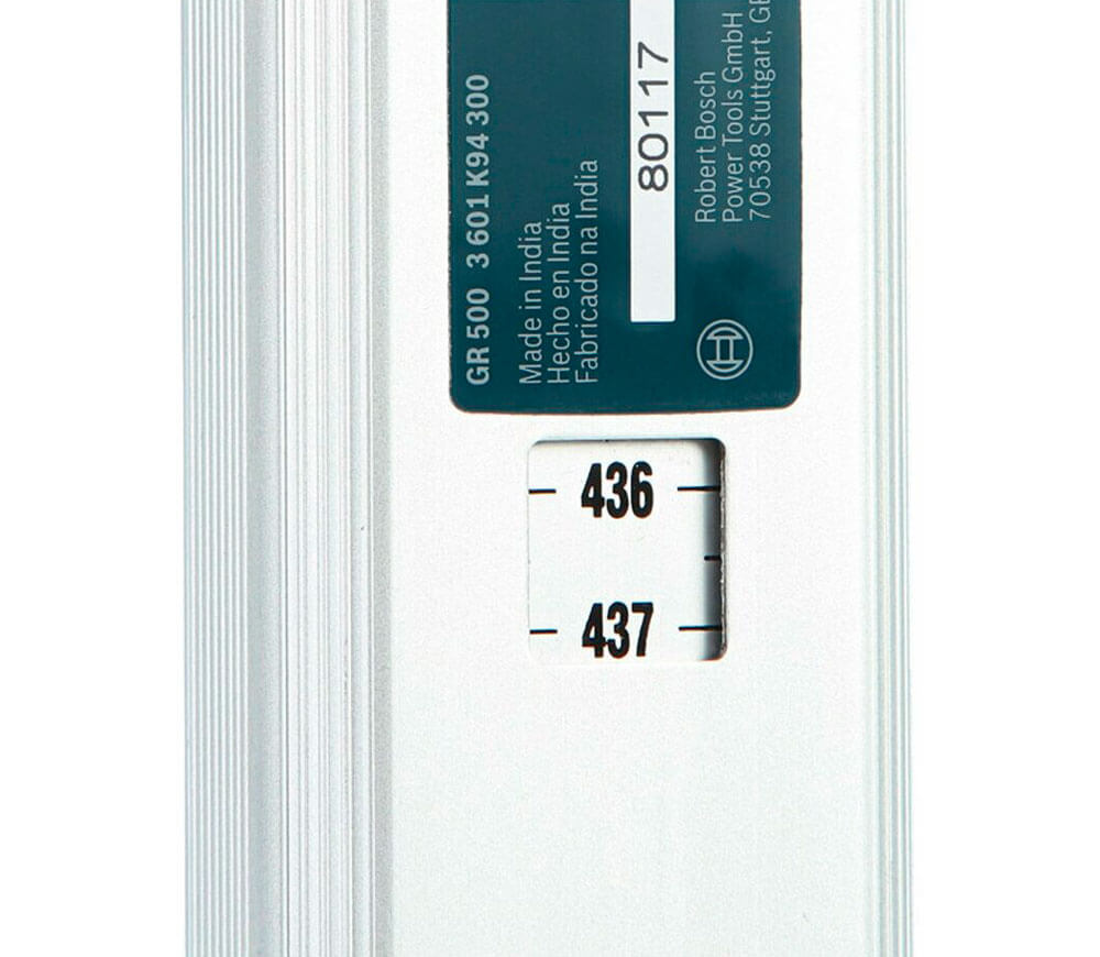 Телескопическая штанга для нивелира BOSCH GR 500 5000мм photo 4