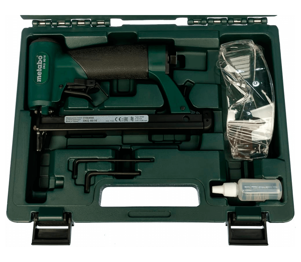 Пневматический степлер METABO DKG 80/16 16мм 6бар photo 2