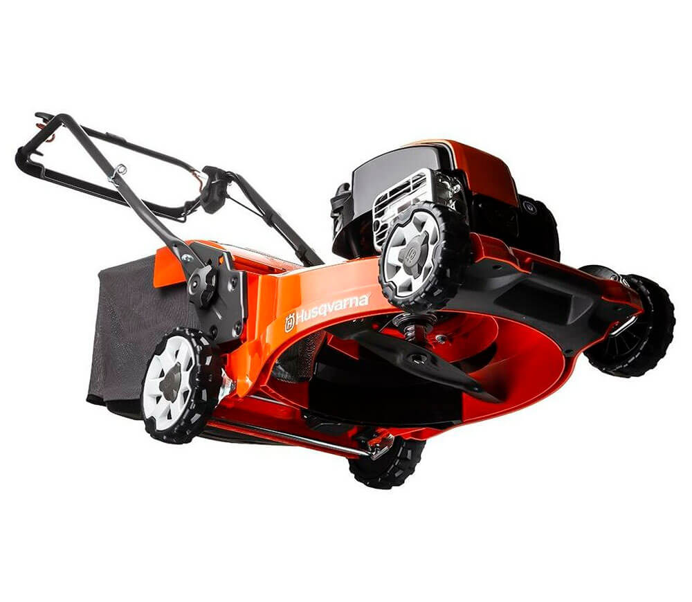 Mașină de tuns gazonul cu benzină Husqvarna LC347V 470mm 3.26cp photo 2