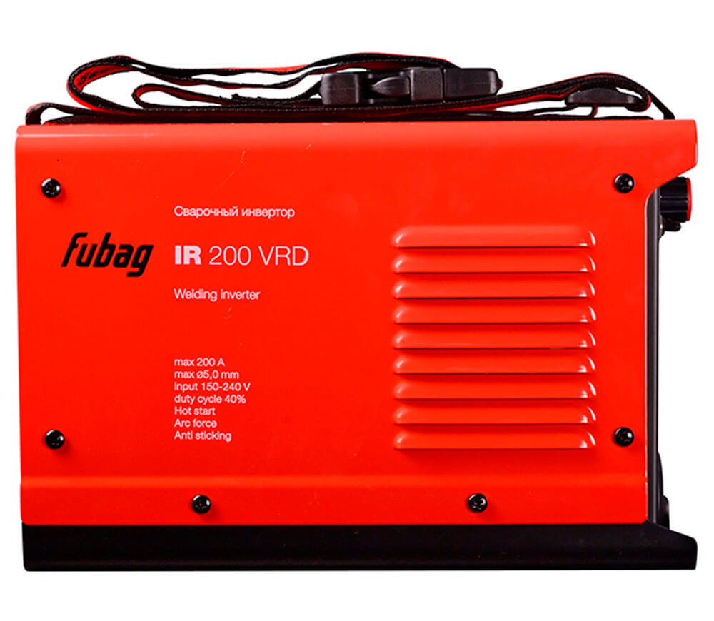 Сварочный аппарат FUBAG IR 200 VRD 200A photo 3