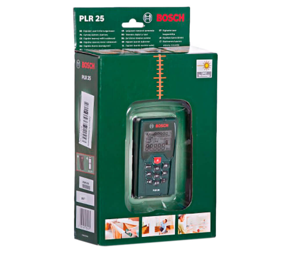 Дальномер BOSCH PLR 25 25m photo 6
